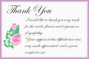 Thank you cards